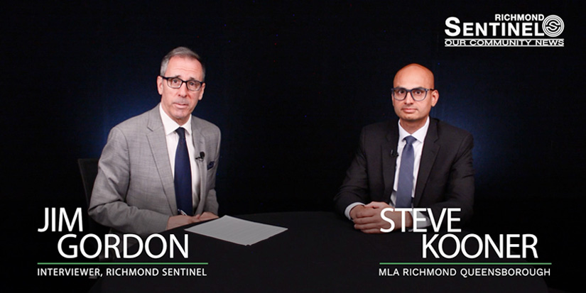 MLA of Richmond-Queensborough Steve Kooner